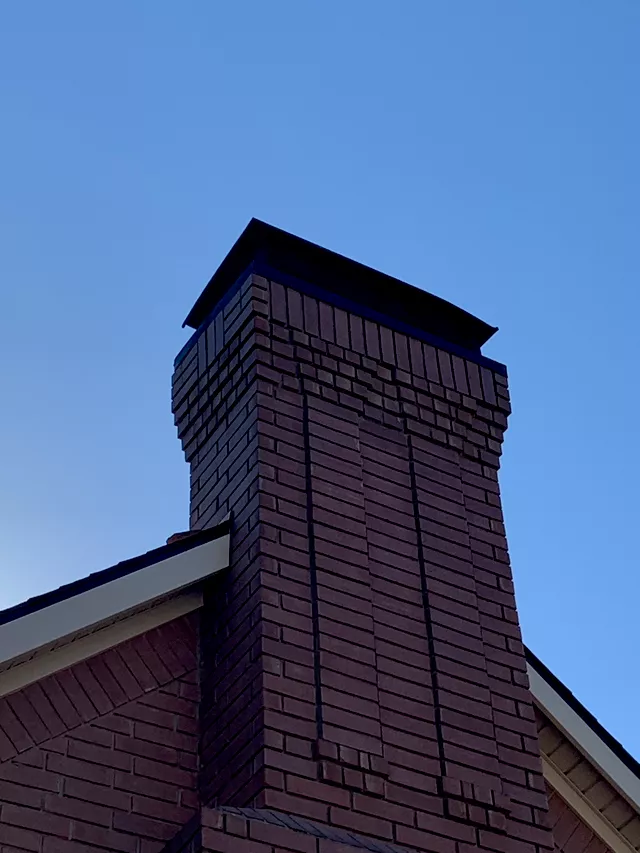 black chimney cap