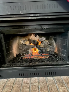 gas fireplace